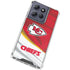 NFL Kansas City Chiefs Moto G Play 5G (2025) Clear Case